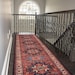 Custom Size Runner Rug Persian Medallion Red Natural Cotton Backing Hotel Quality Pick Your Own Size By Up to 50 Ft Width 26' , 31' or 35' 