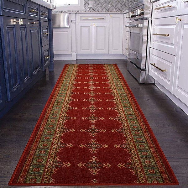 Red Rug Runner Etsy