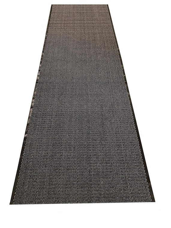 Custom Size Indoor / Outdoor Entry Mat Grey Black Skid Etsy UK