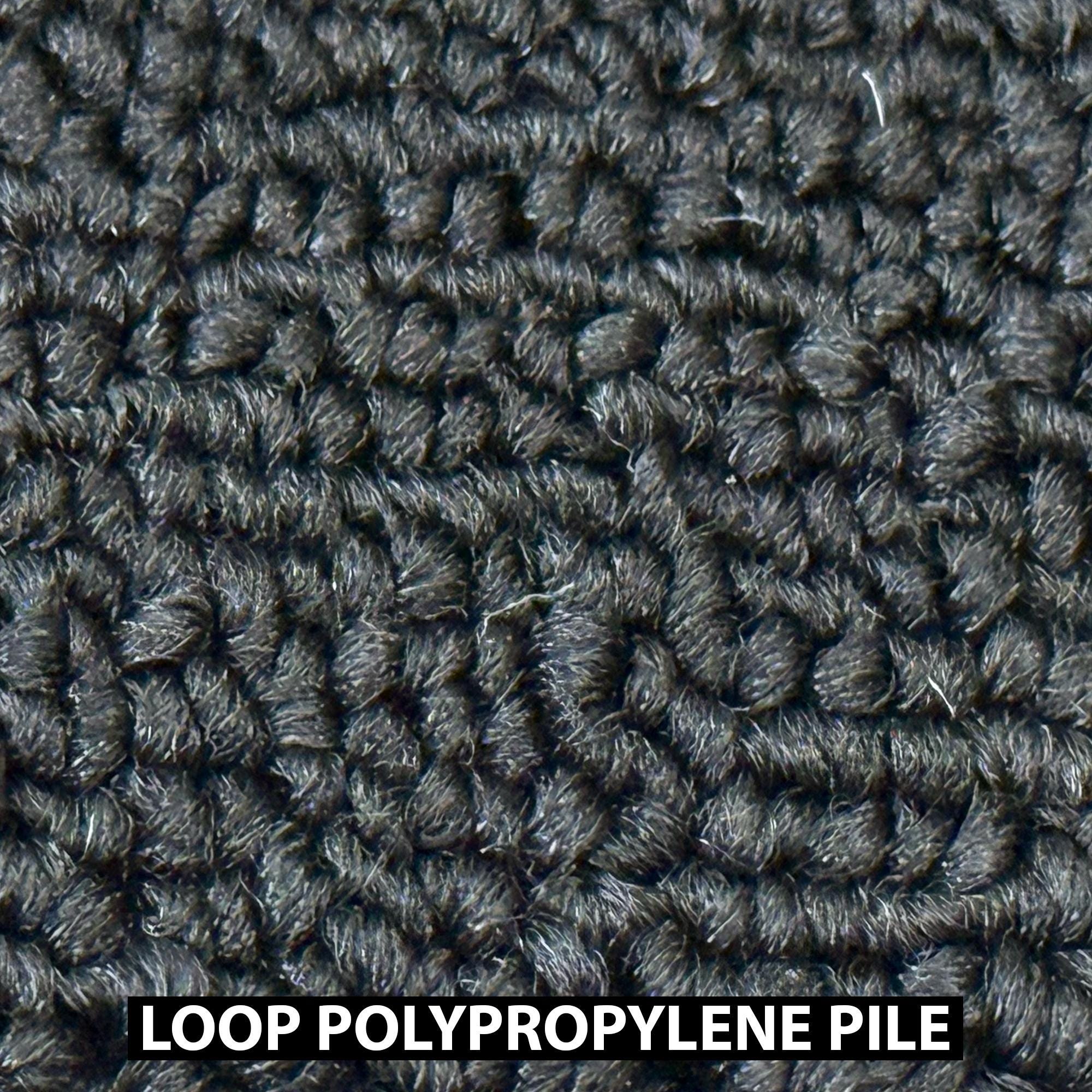 Custom Size Black Runner Rug: Skid Resistant, Machine Washable , 26 ...