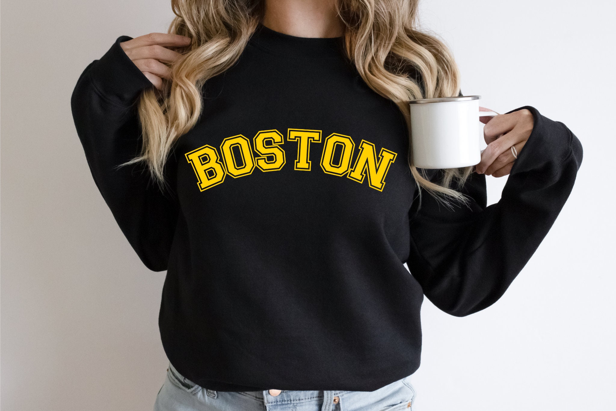 Buy Vintage Boston Bruins Sweatshirt Boston Bruins Crewneck Boston Online  in India 