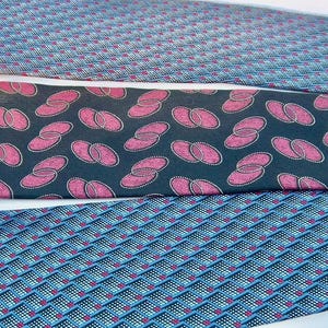 3 Vintage Paco Rabanne 100% Silk Ties