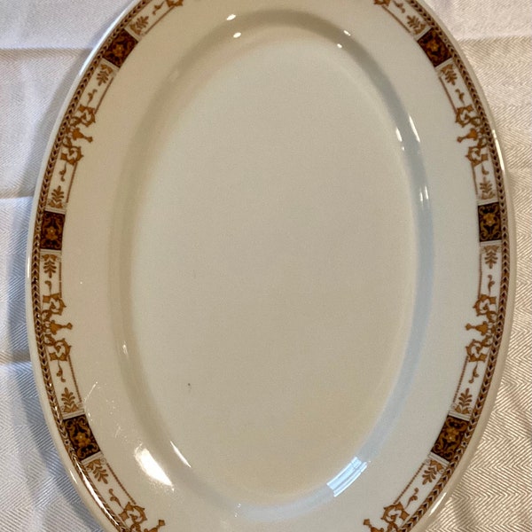 Vintage Syracuse China 13.5” Serving Platter Webster Pattern (1966)