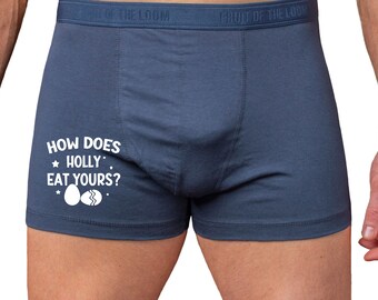 Men’s Easter Boxers - Boxer shorts, Mens Boxers, Novelty Boxers, Easter Gifts for him, Personalised Men's Boxers, Men’s Easter naughty Pants