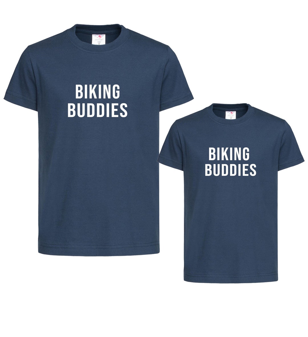 Padre Hijo a juego camiseta Ciclismo, Juego de regalos del Día del