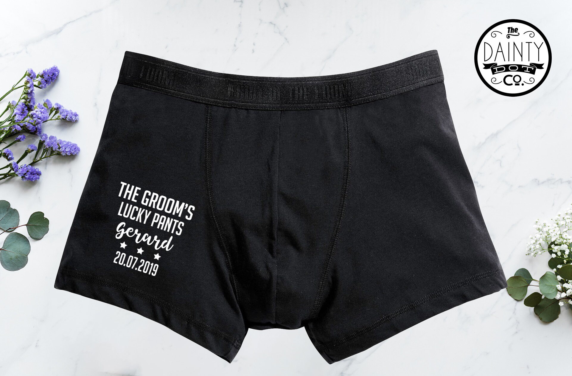 Image of Husband Wedding Day Gift, Groom Gift From Bride On Wedding Day, Gift, Bride, Bride To Boxers Slim Fit