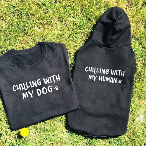matching shirts for dogs and humans