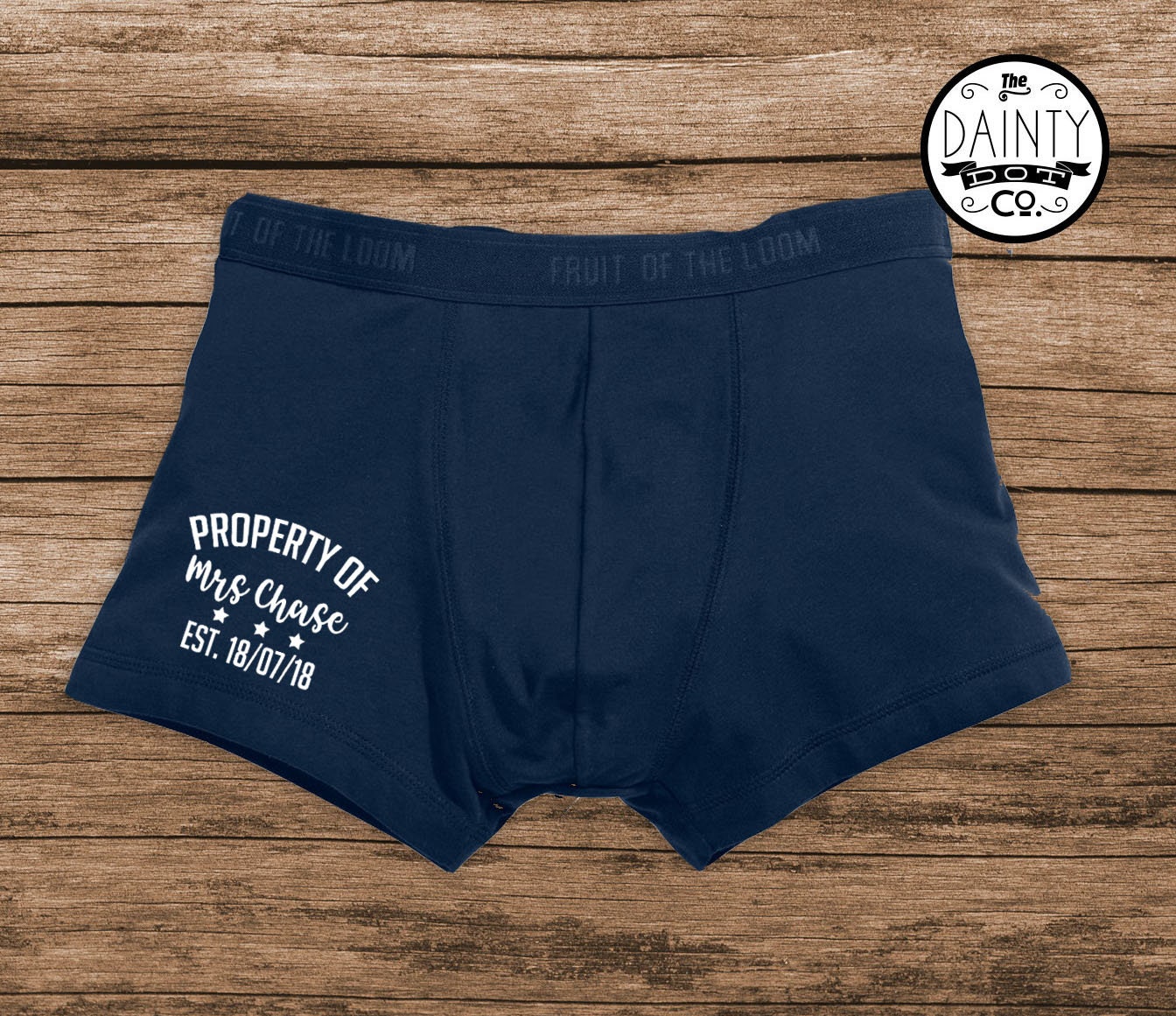 Personalised boxers ireland Clearance