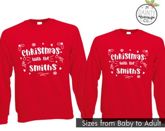 Matching Christmas Jumpers, Matching Christmas Outfits, Family Christmas, Christmas jumper, Ugly Christmas Sweater,  Matching Christmas