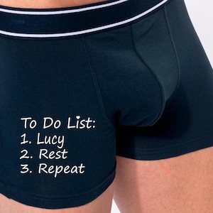 Anniversary gifts for him, boyfriend gift, Gift For Him, Gifts For boyfriend, Personalized boxers For Men, Funny Anniversary, Snug fit