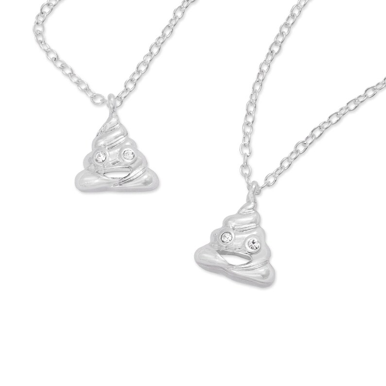 Emoji® Poop Necklace & Bracelet Set Etsy UK