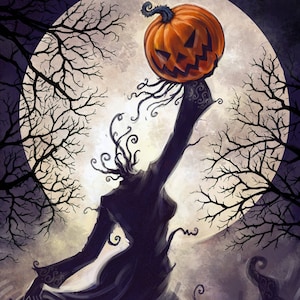 Jill-O&#39;-Lantern! - 13&quot;x19&quot;