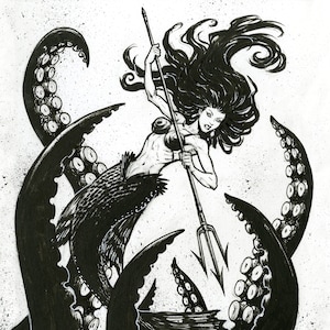 Mermaid - Kraken - Tentacles