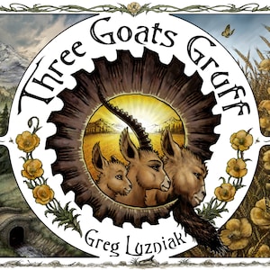 Trzy Kozy Gruff - Książka dla dzieci