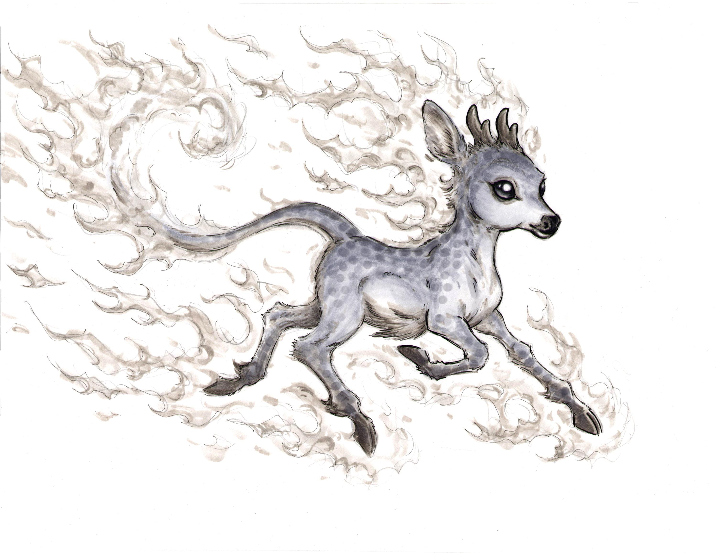 Kirin Drawing - Etsy