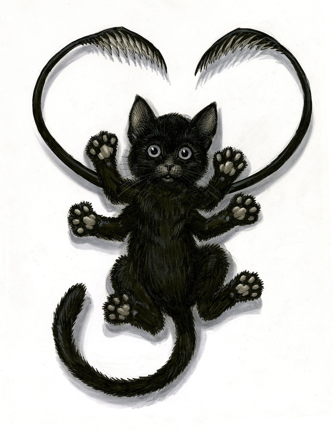 Displacer kitty sale shirt