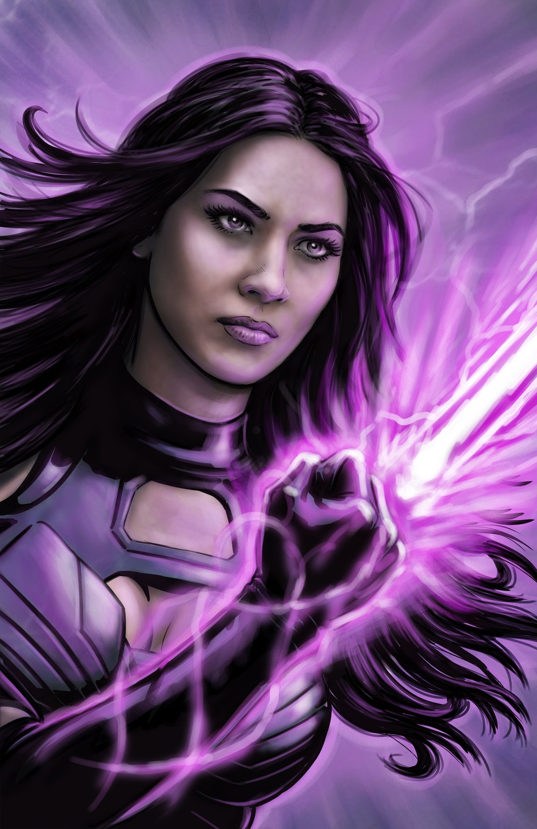 Psylocke - X-Men: Age of Apocalypse - Etsy België, image size:1080x1669