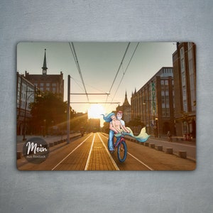 Carte postale "Tour de ville"