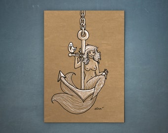 Postcard "Anchor"