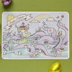 Cartolina pasquale "Bunny Hidden Object"