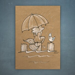 Postal "Rainprelude"