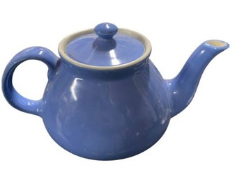 Vintage Blue Hall Ceramic Tea Pot