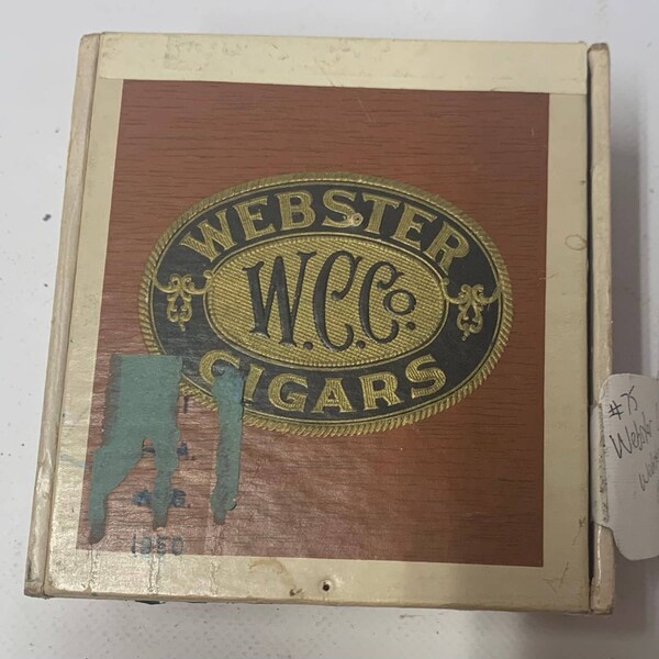 Cardboard Cigar Box Etsy