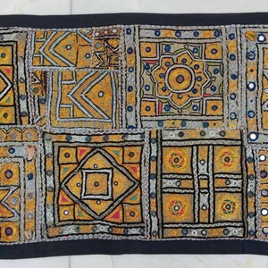Ethnic tapestry Banjara zari Embroidery patchwork Tapestry tribal metal thread Embroidery Tapestry WH-20/40-128