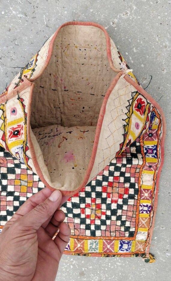 Antique dowry Bag 70 plus years old Banjara rare … - image 3