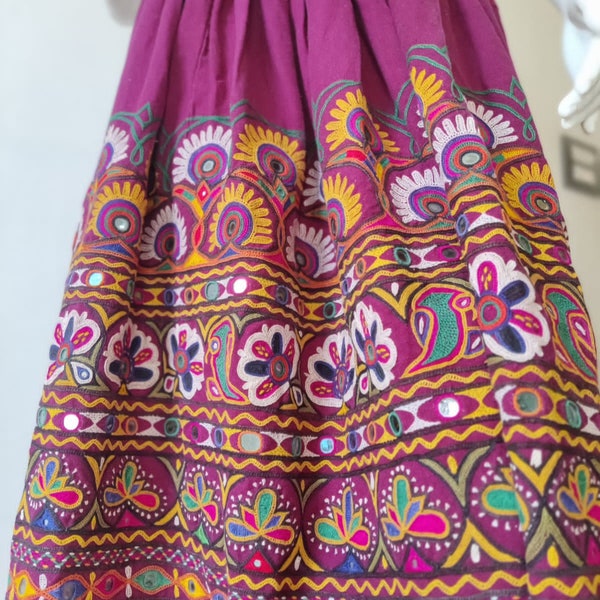 Hippie Chic skirt, Gorgeously amazing Banjara Flare wedding skirt, Boho skirt, hippie skirt, Ahir tribe Banjara wedding skirt