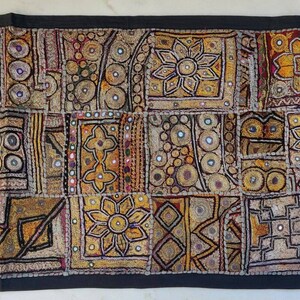 Boho Tapestry Vintage banjara hand Embroidered patchwork Tapestry Bohemian interior decoration wall hanging WH-20/40-105