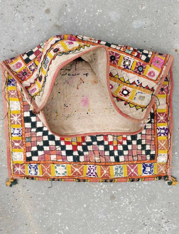 Antique dowry Bag 70 plus years old Banjara rare … - image 6