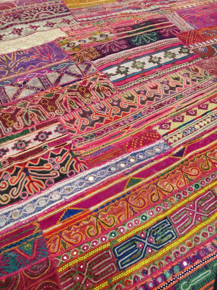 Vintage hand embroidered Tapestry from Afganistan Bohemian Etsy