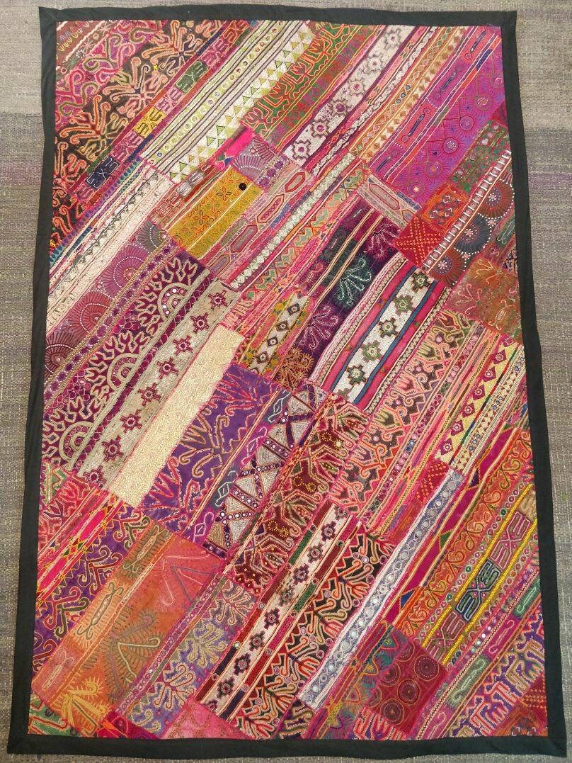 Vintage hand embroidered Tapestry from Afganistan Bohemian Etsy
