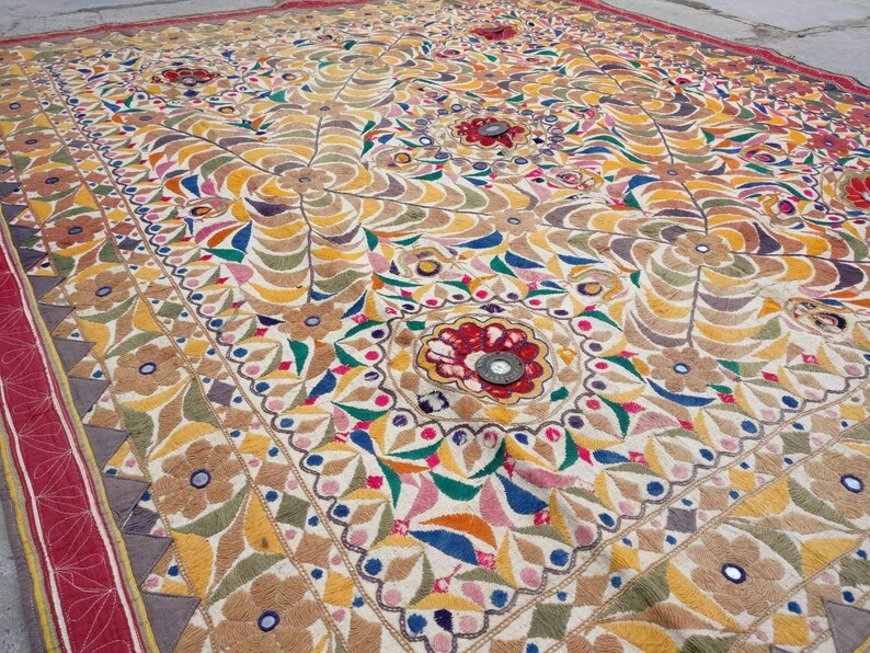 Rare Banjara Tapestry Boho Tribal Wall Hanging Vintage Etsy