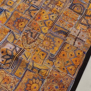 Ethnic Tapestry Tribal Boho Embroidered wall hanging banjara Tapestry from Rajasthan WH-40/60-118