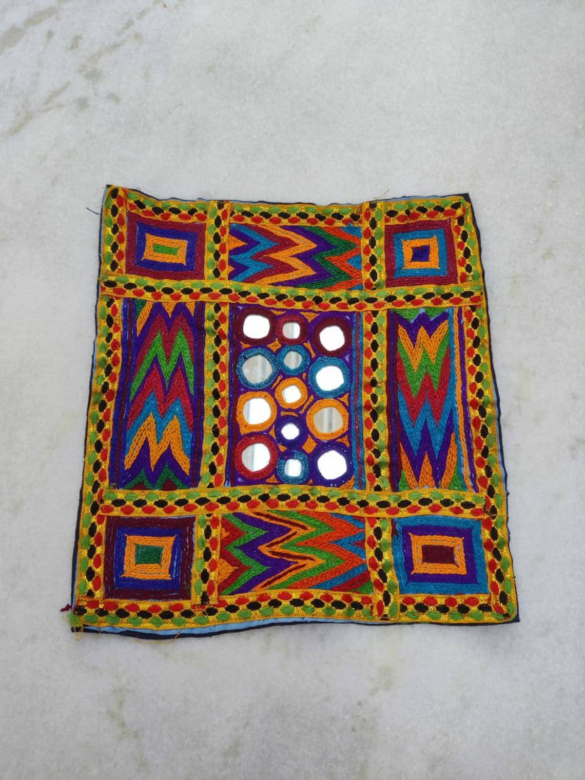 Lambani Banjara Embroidery Decorative Hand Embroidered Patch Etsy