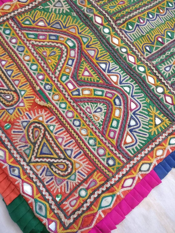 Banjara bag Authentic Vintage Rabari Embroidery m… - image 3