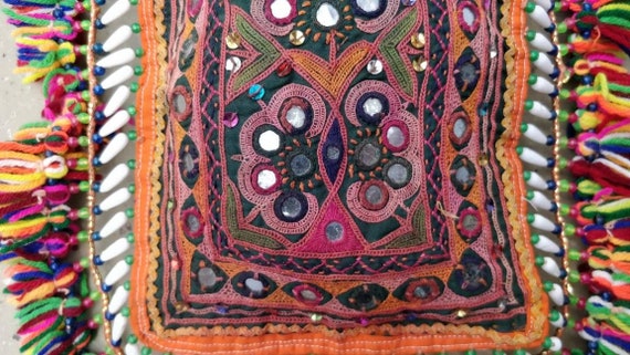 Hippie bag kothli Kutchi Embroidery Banjara Bag B… - image 5