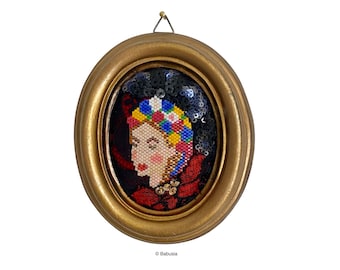Decorative frame: ‘Stansilawa the Silent’ – Polish doll