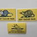 Security Wee Woo Driver Sheriff Department Car Driver Funny 2x3 Removable Morale Patch With Hook and Loop Backing