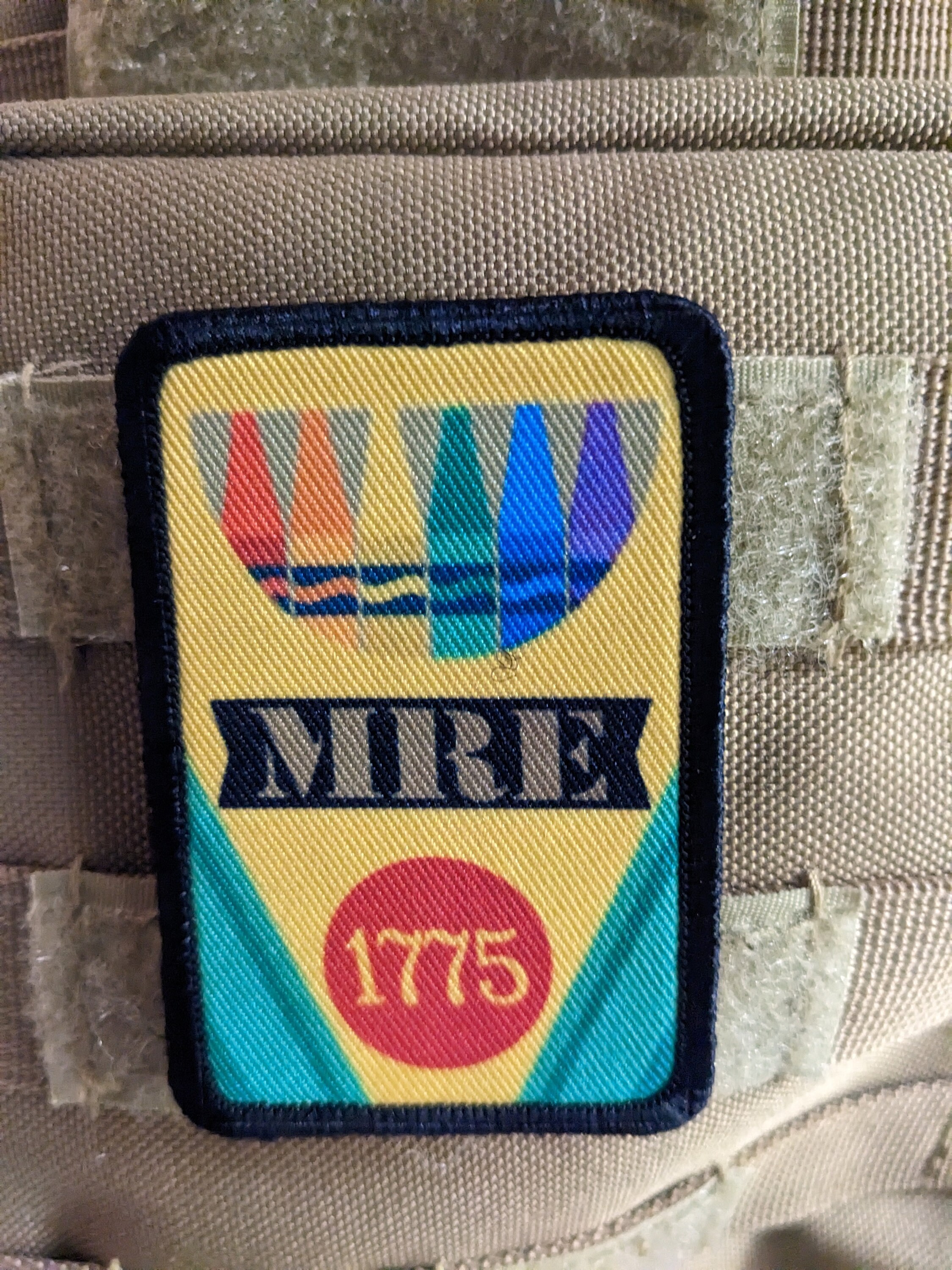 US Military Crayon Eater Morale Patch – 2x3 Hook & Loop – Tactical Meme – Original