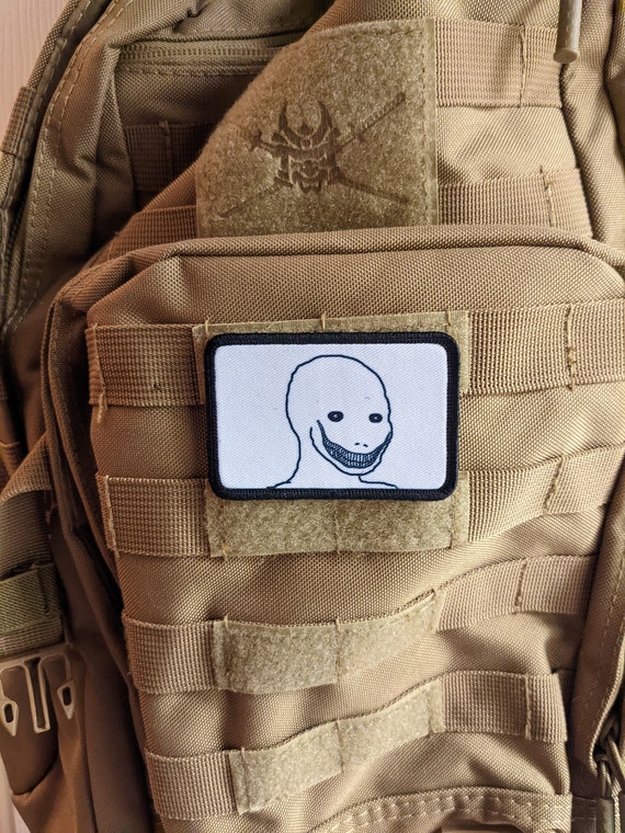 Ahegao Face Meme Anime Sexy O Face 2x3 Removable Morale Patch With