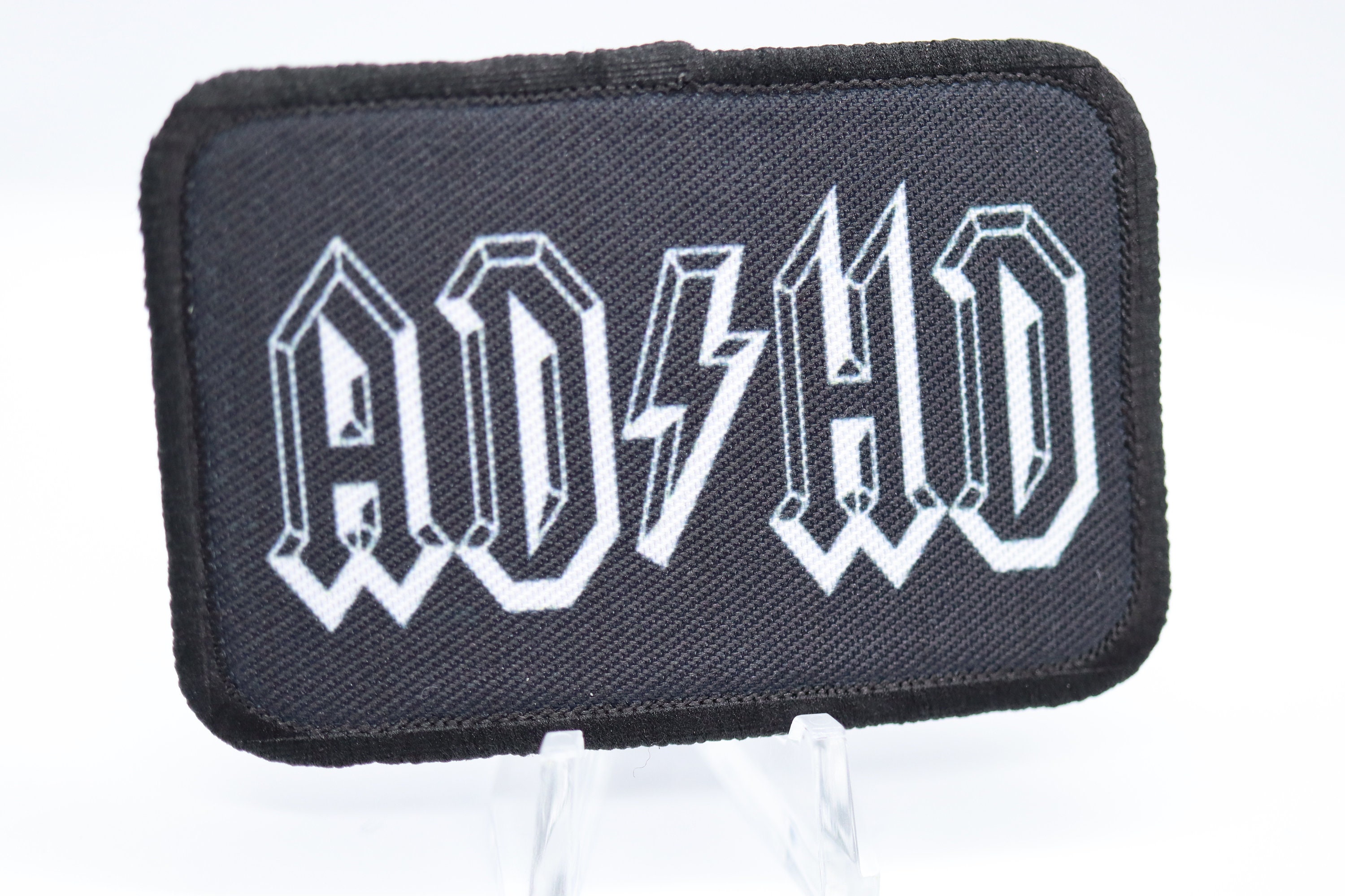 Adhd Ac Dc Parody Funny Meme 2x3 Etsy Finland