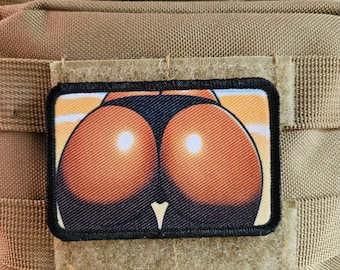 Titty Twister Chica Airsoft PVC Cosplay Patch (Verde - Foto 9
