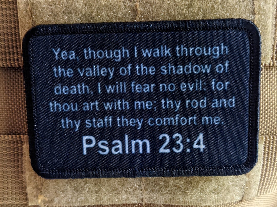 Bible Verse Psalms 23 4 Valley Of The Shadow Of Death 2 X3 Removable