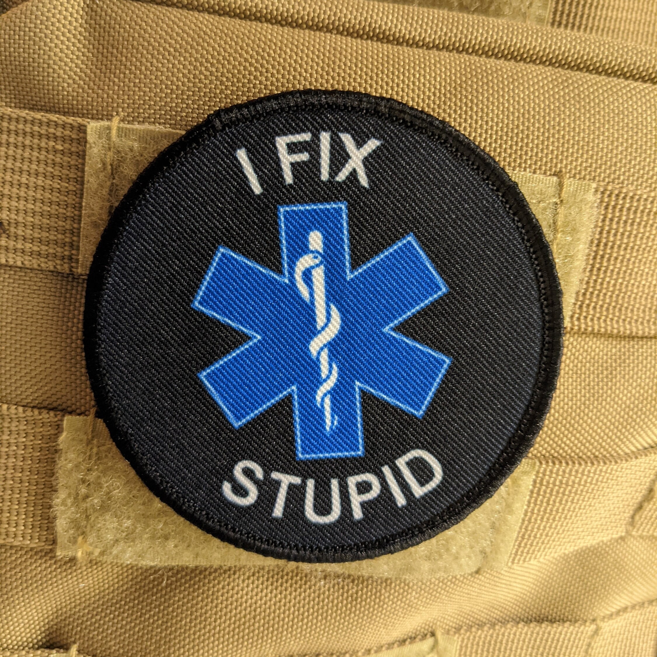 Patch mediche riflettenti, mediche EMT EMS e paramedico tattico morale patch – Nurse Doctor Firstaid paramedico Logo 4,97 x 8,15 pollici bolla di 2 pezzi