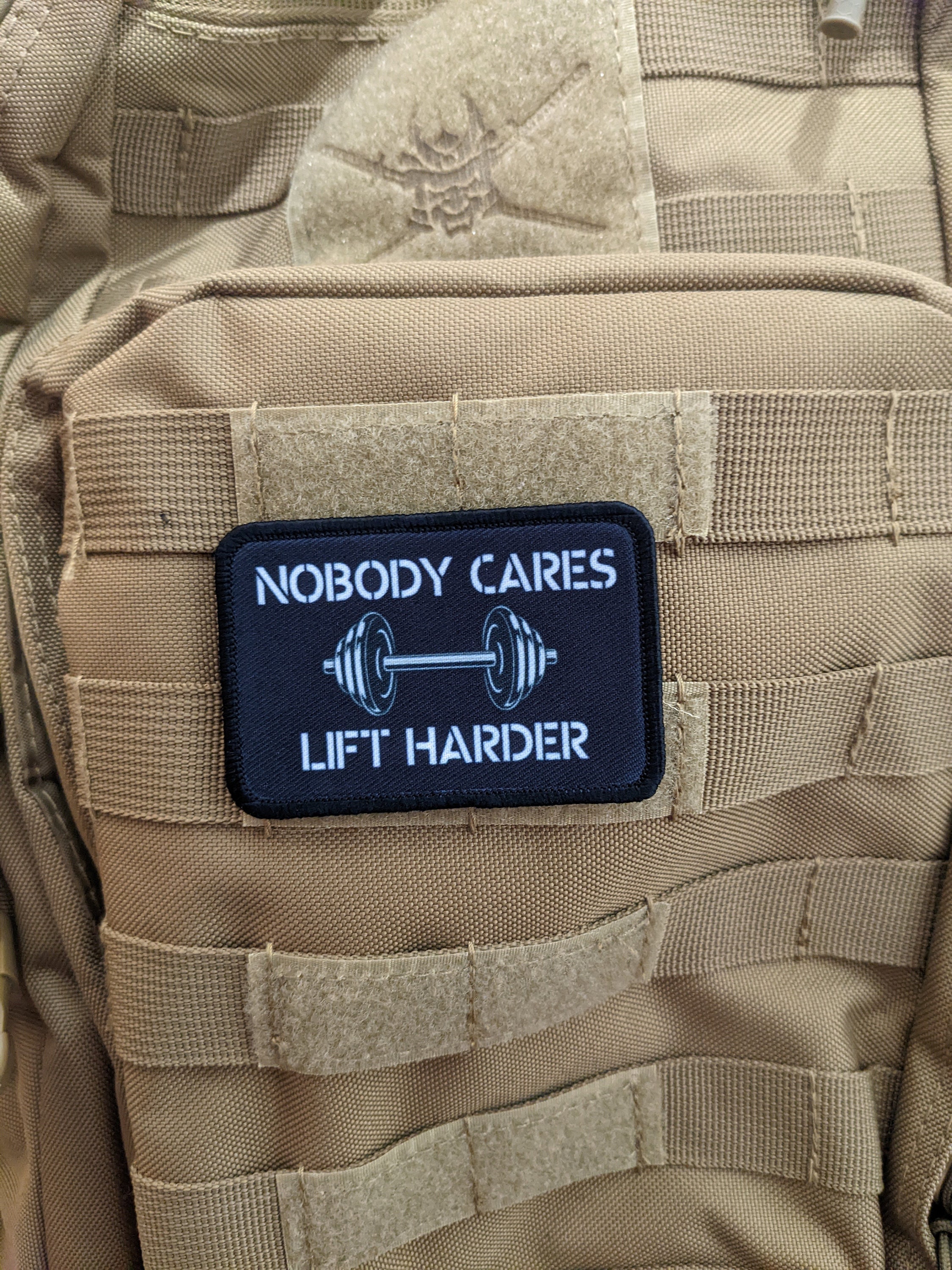 Nobody Cares Lift Harder Weightlifting Bodybuilding 2