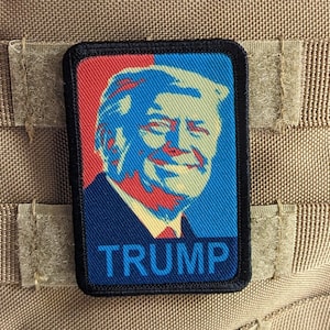 hope poster meme funny 2&quot;x3&quot; morale patch with hook and loop backing