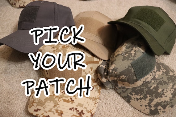 Tactical sales cap patches